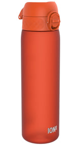 ION8 Leak Proof Slim Water Bottle, Recyclon, Hearty Orange, 500ml (18oz)