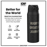 Lions X ION8 Insulated Steel Water Bottle, British & Irish Lions, 750ml (24oz)