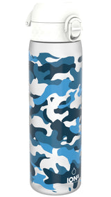 ION8 Leak Proof Slim Water Bottle, Recyclon, Camouflage, 500ml (18oz)