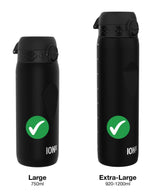 ION8 Leak Proof Water Bottle Replacement Lid, Grey, Large
