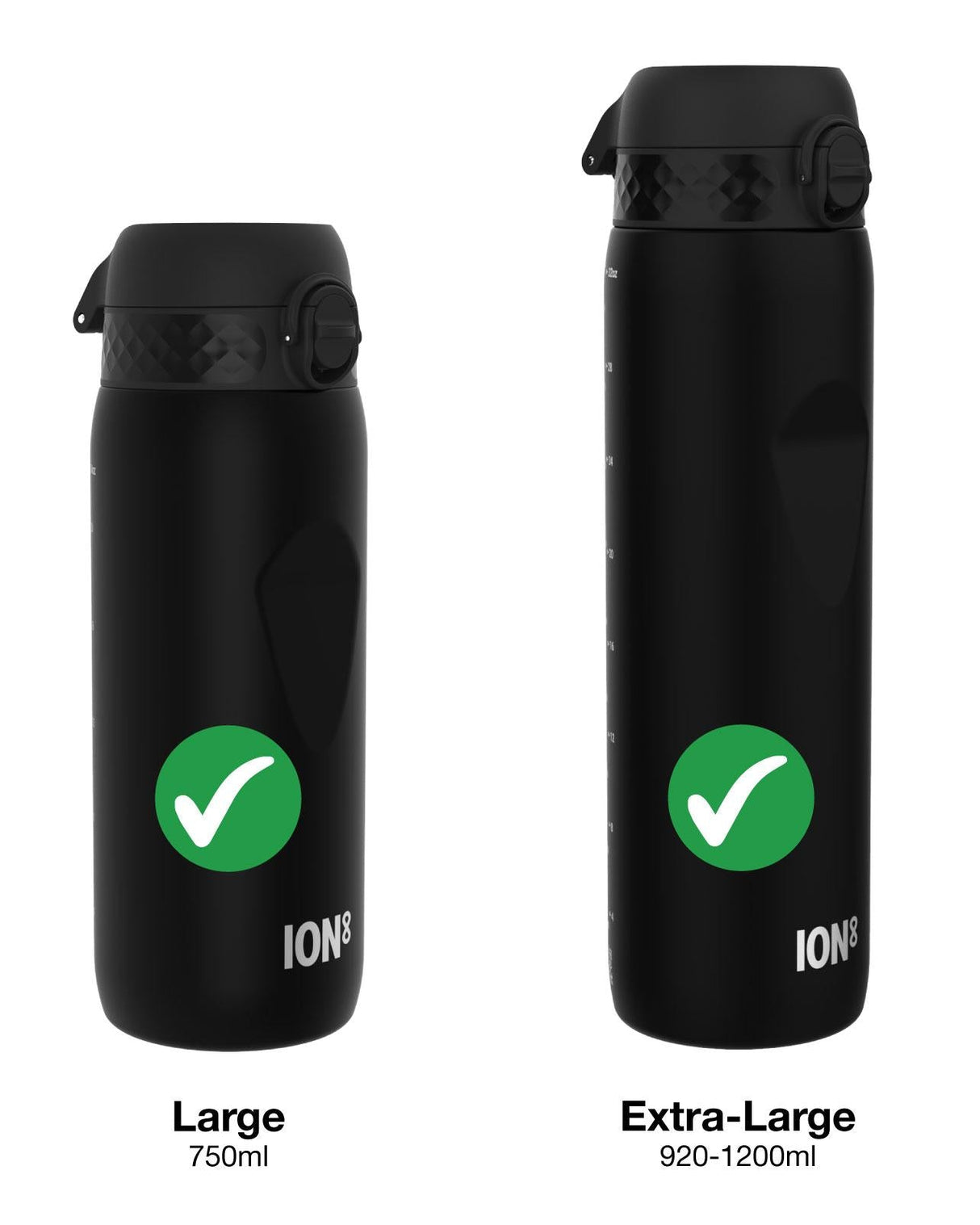 ION8 Leak Proof Water Bottle Replacement Lid, Rose Bloom, Large