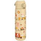 ION8 Leak Proof Slim Water Bottle, Stainless Steel, Diggers, 600ml (20oz)