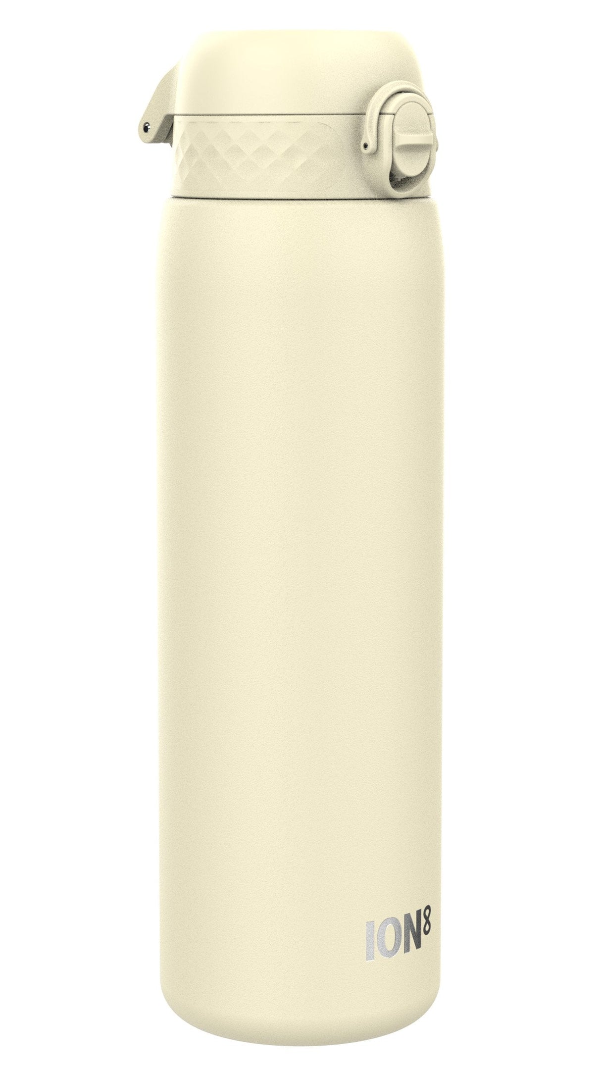 ION8 Leak Proof 1 Litre Water Bottle, Stainless Steel, Creamy White, 1L