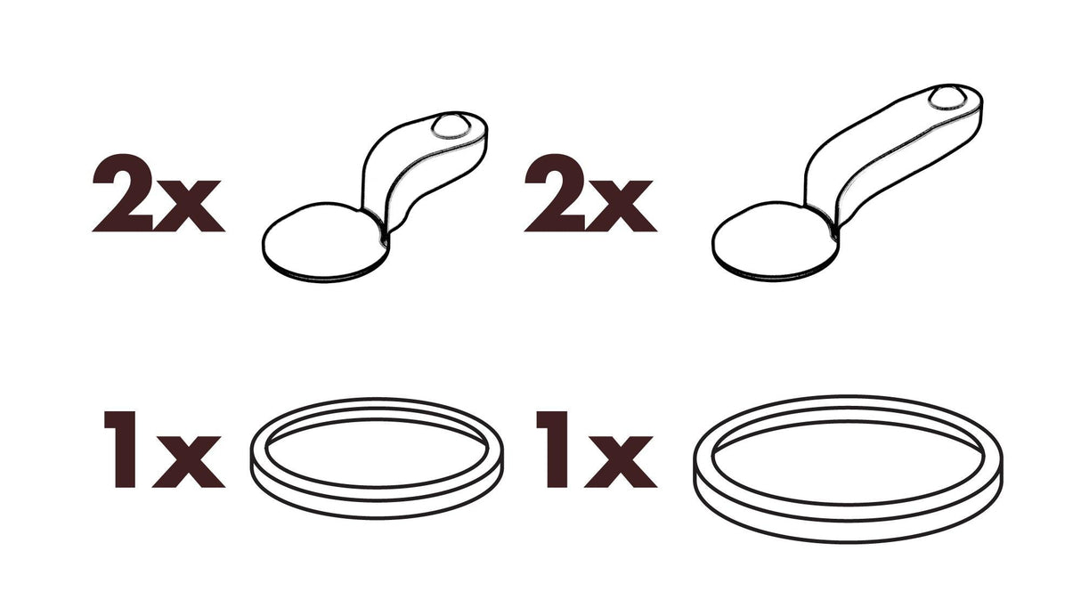 ION8 Leak Proof Water Bottle Accessory, Replacement Seals New Style
