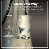 MotoGP x ION8 Insulated Steel Water Bottle, MotoGP Classic Legends, 750ml (24oz)