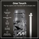 MotoGP x ION8 Insulated Steel Water Bottle, MotoGP Camouflage, 750ml (24oz)