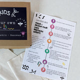 Lou-bees Kids Design Your Own Beeswax Wraps Kit,