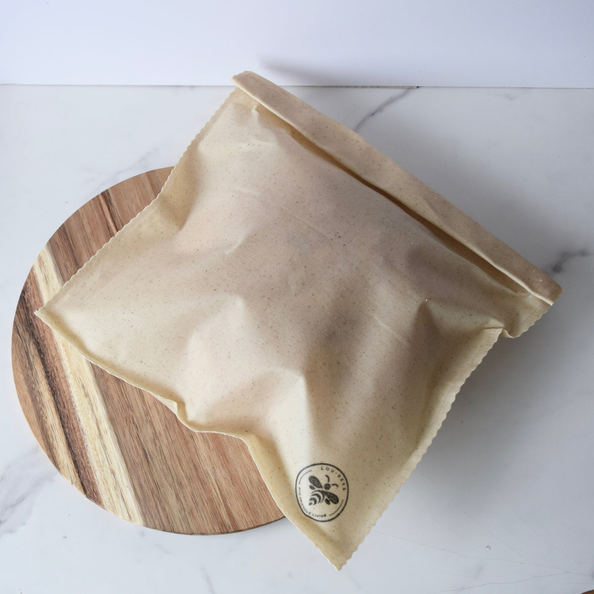 Lou-bees Closer to Nature Reusable Beeswax Bag