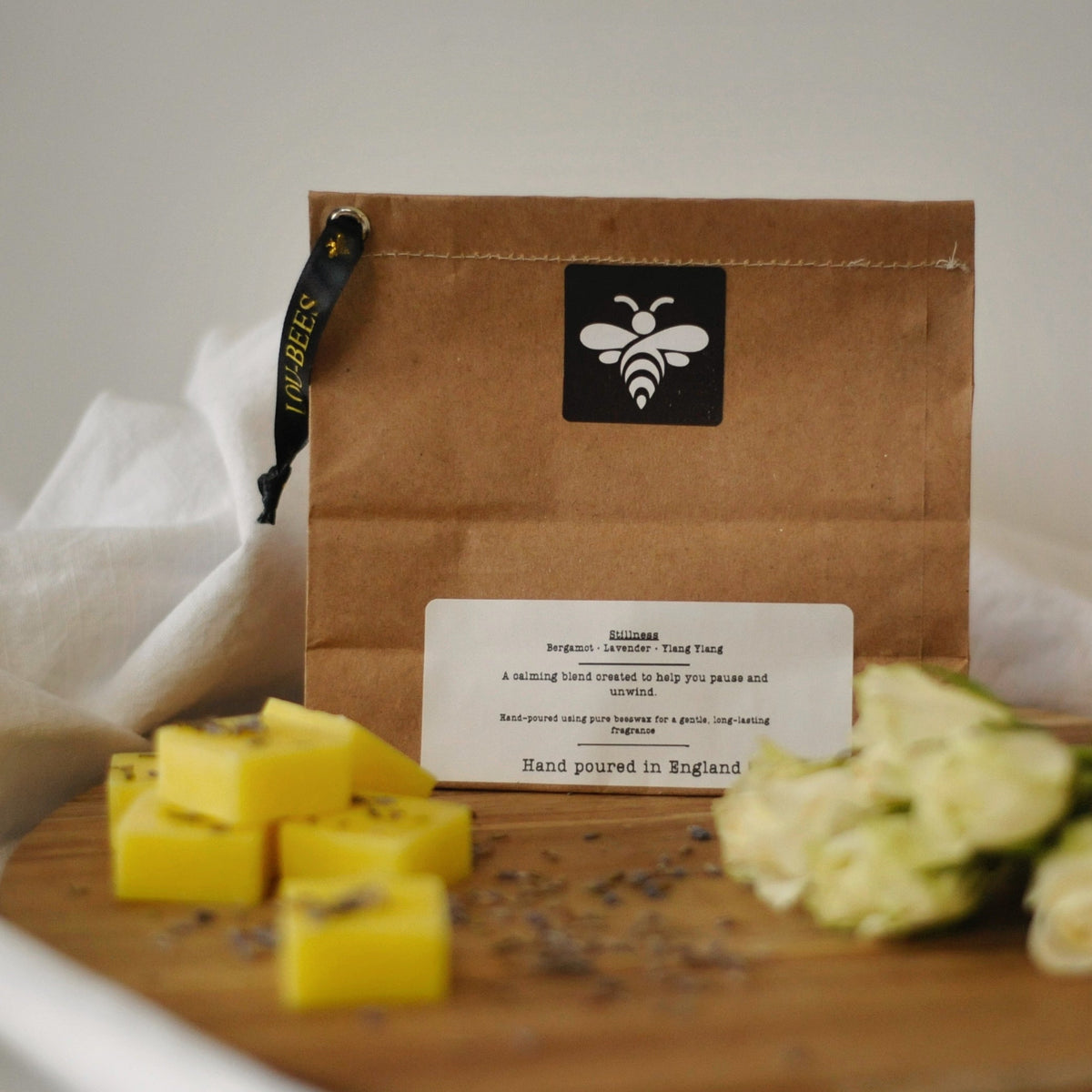 Lou-bees Stillness Natural Beeswax Melts - Lavender Blend
