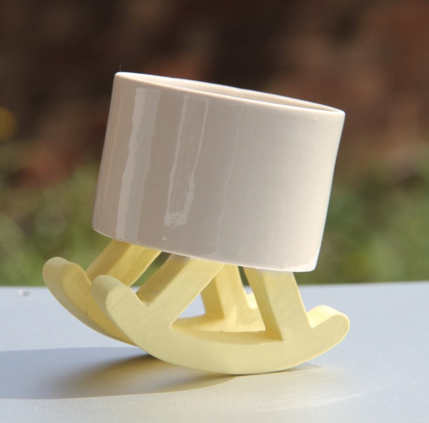 4AM Studio Rocky Chair Whisky Cup - Yellow