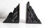 Filamora Studios Minimalist Mountain Bookends 3D Printed Set