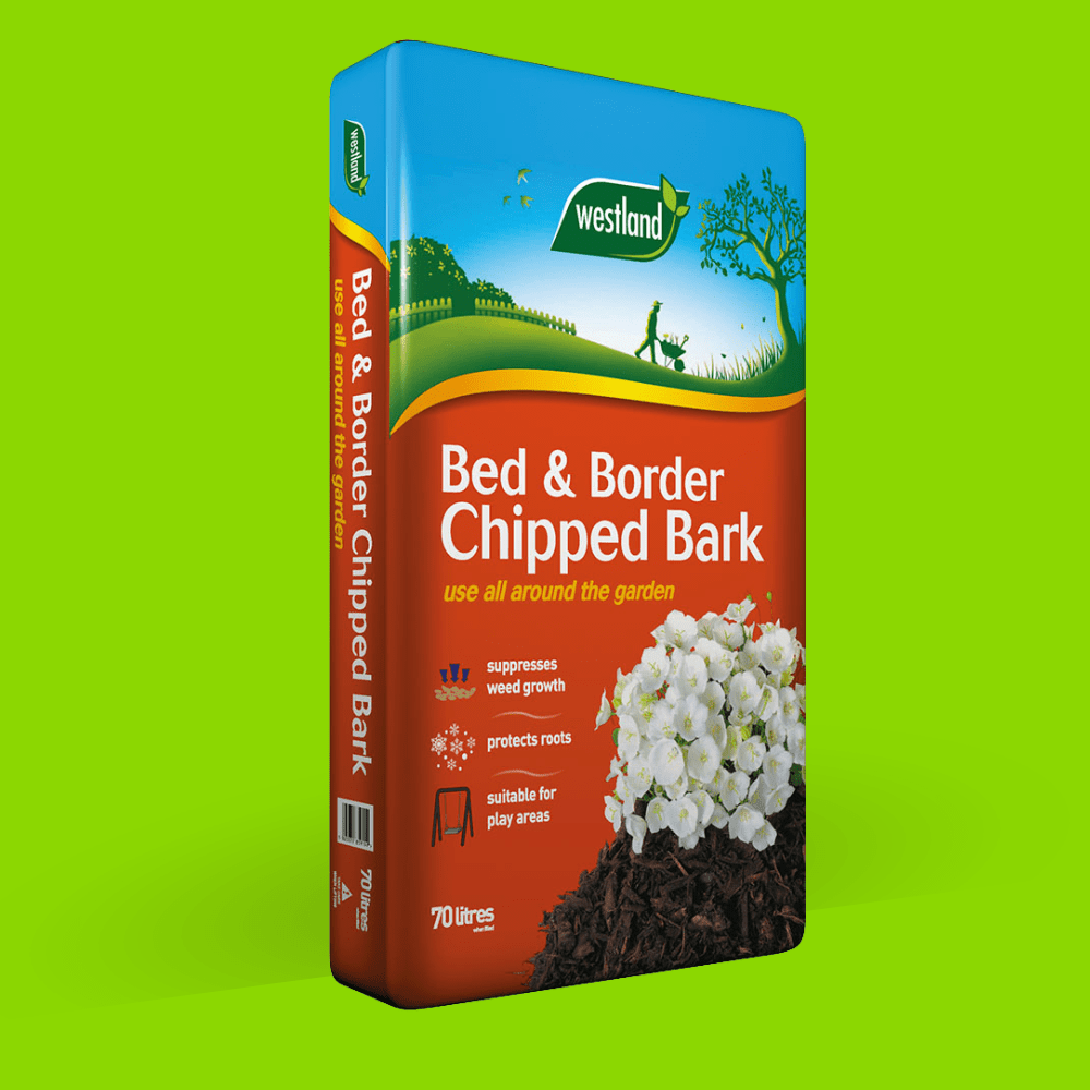 Dandy's Bed & Border Chipped Bark 70L Handy Bags Bulk Buy