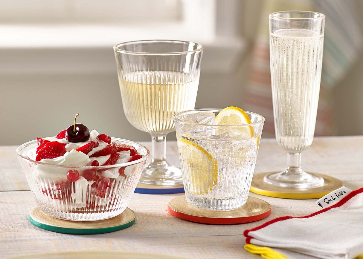 Sur La Table Glass Tumblers - Set of 4