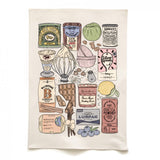 Quite Nice London Baking Ingredients Tea Towel