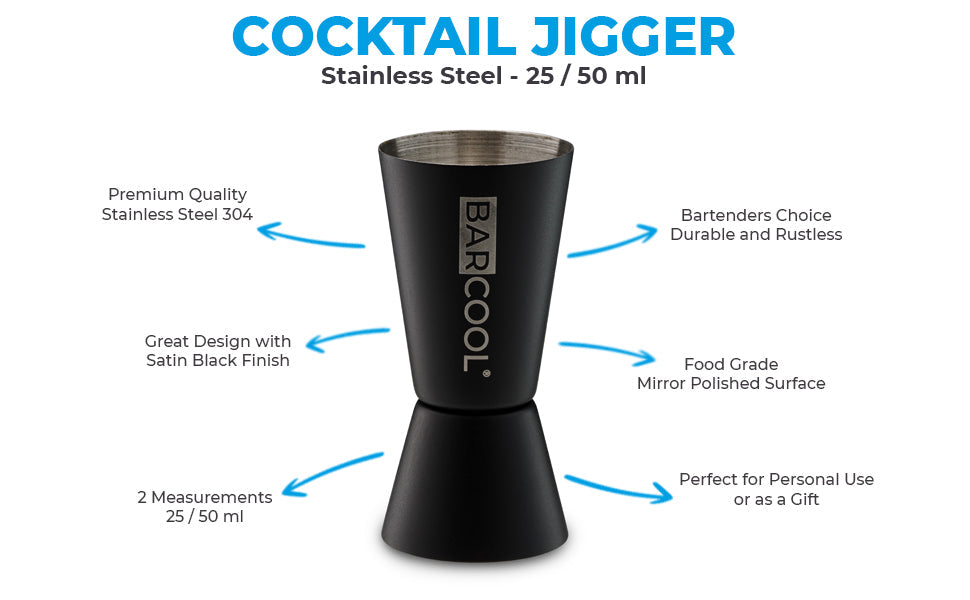 Subcold Barcool Cocktail Jigger 50ml/25ml