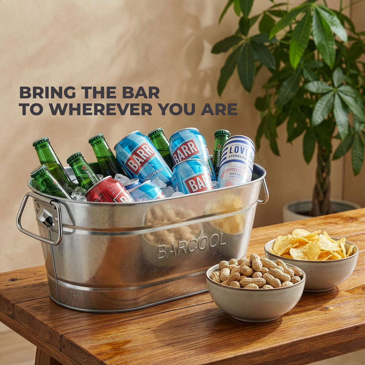 Subcold Barcool 12L Galvanised Steel Party Tub