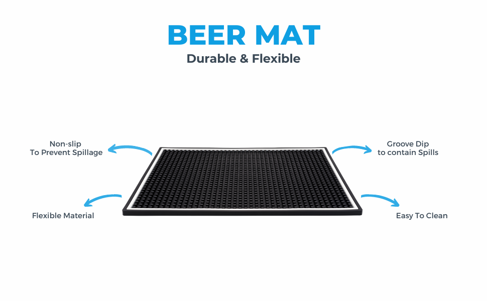 Subcold Barcool Rubber Bar Mat - Black