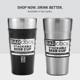 Subcold Barcool Stackable Beer Cup - 600ml
