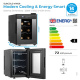 Subcold Barcool Vino6 LED Wine Cooler - 6 Bottle