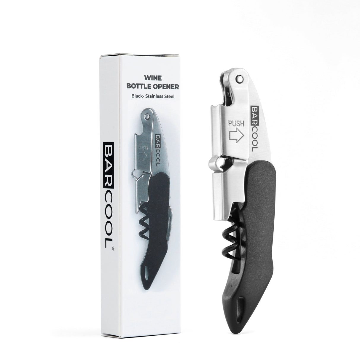 Subcold Barcool Black Stainless Steel Wine Opener