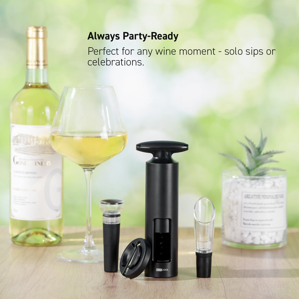 Subcold Barcool Self-Pull Wine Opener Set - 4-Piece