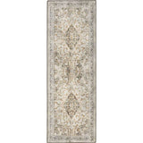 Eco-Washable Cream Rug Vintage Design