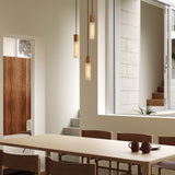 Tala Basalt Triple Pendant Light in Brass
