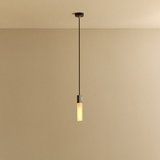 Tala Basalt Single Pendant in Stainless Steel
