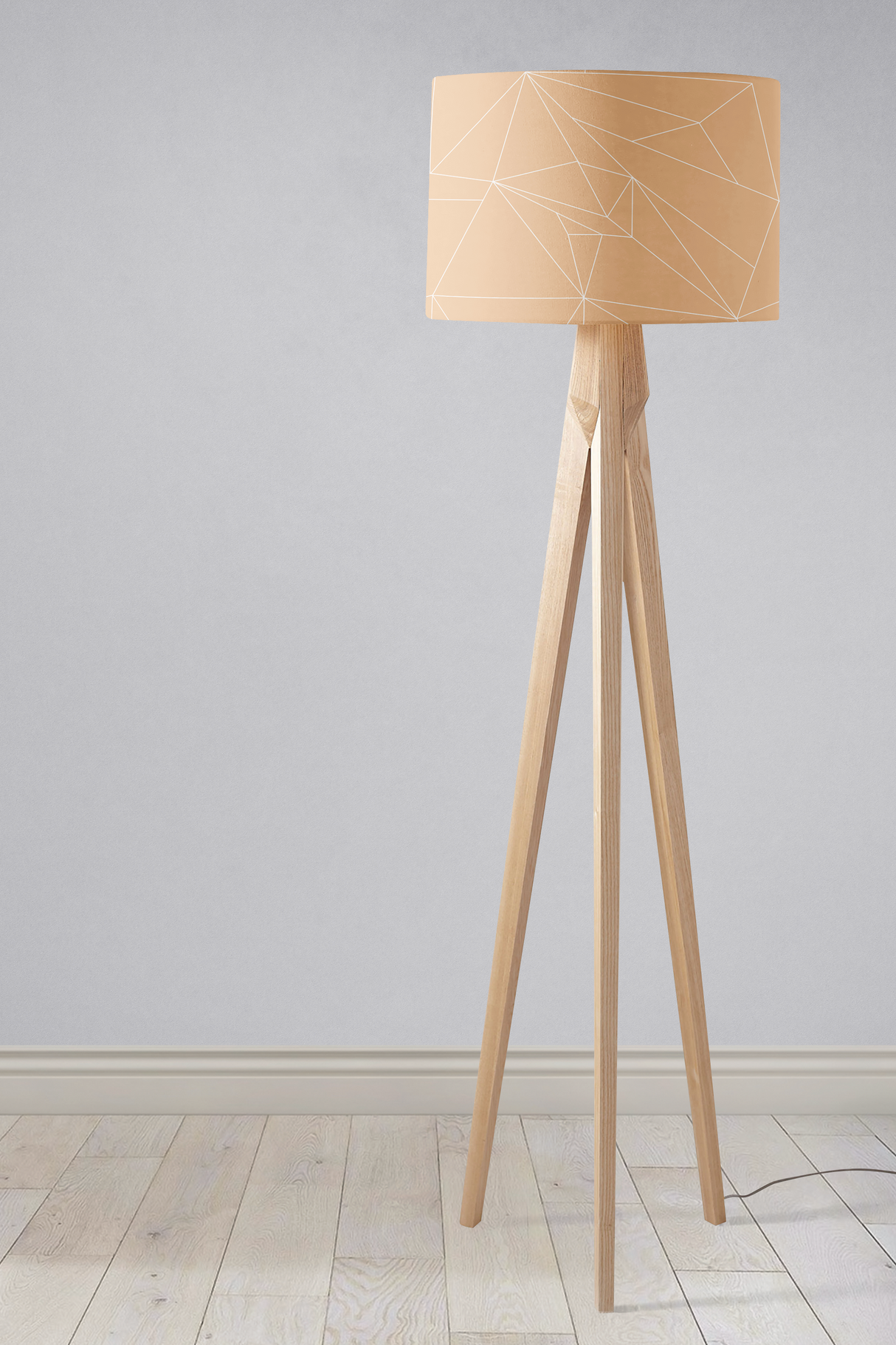 Shadowbright Beige Minimalist Ceiling or Table Lampshade