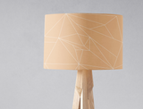 Shadowbright Beige Minimalist Ceiling or Table Lampshade