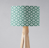 Shadowbright Green Geometric Lampshade, Ceiling or Table