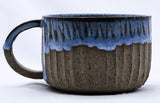 Bianca Arte Handmade Ceramic Smoked Grey Stoneware Mug