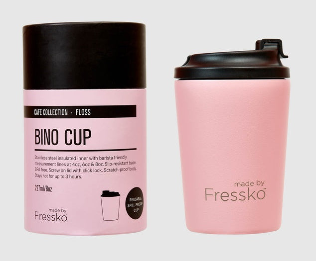 Fressko Floss Reusable Travel Mug Stainless Steel
