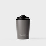 Fressko Slate reusable stainless steel coffee cup, double-wall insulated
