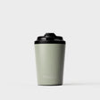 Fressko Sage reusable ceramic-lined coffee cup with insulated lid