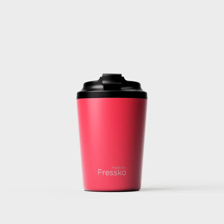 Fressko Watermelon reusable stainless steel coffee cup, double-wall insulated