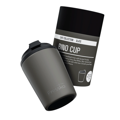Fressko Reusable Stainless Steel Cup - Slate