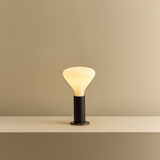 Tala Knuckle Table Lamp in Blackened Oak with Noma Bulb