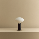 Tala Knuckle Table Lamp in Blackened Oak Oval D2W