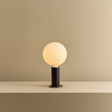 Tala Knuckle Table Lamp Blackened Oak + Sphere IV