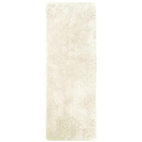 Soft Washable Ivory Shaggy Rug | SA-01