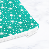 Shadowbright Turquoise Blue Retro Make Up bag - 24cm x 19cm