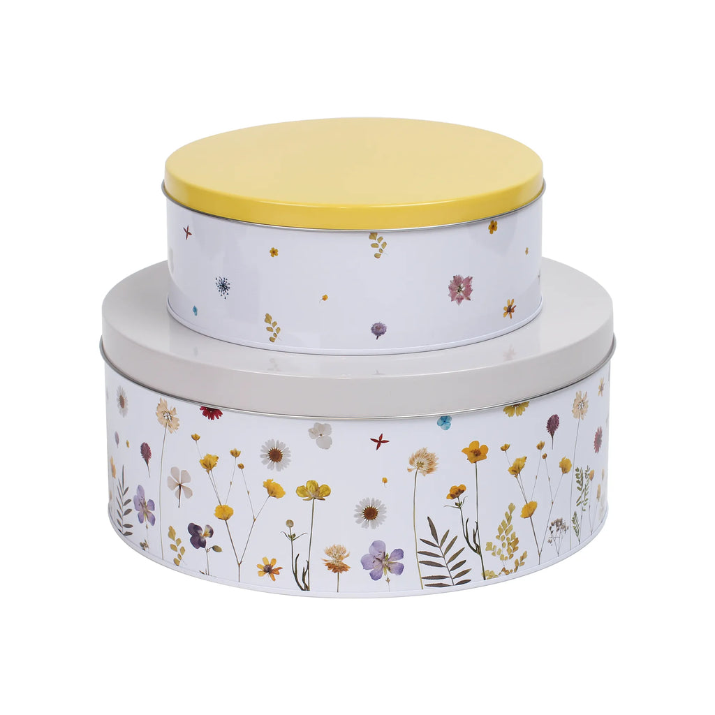 Typhoon Botanics Cake Tins, Set Of 2, 1.6 Litres & 4.8 Litres