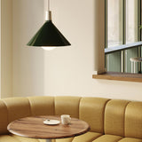 Tala Bower Pendant Light Medium in Dark Green with Sphere IV