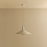 Tala Bower Pendant Light Large in Oyster White with Oval II