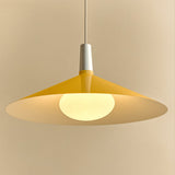 Tala Bower Pendant Light Large in Yellow with Oval II