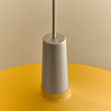 Tala Bower Pendant Light Large in Yellow with Oval II