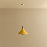 Tala Bower Pendant Medium in Yellow with Sphere IV