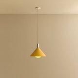 Tala Bower Pendant Medium in Yellow with Sphere IV