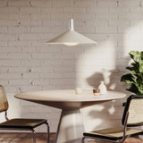Tala Bower Pendant Light Large in Oyster White with Oval II